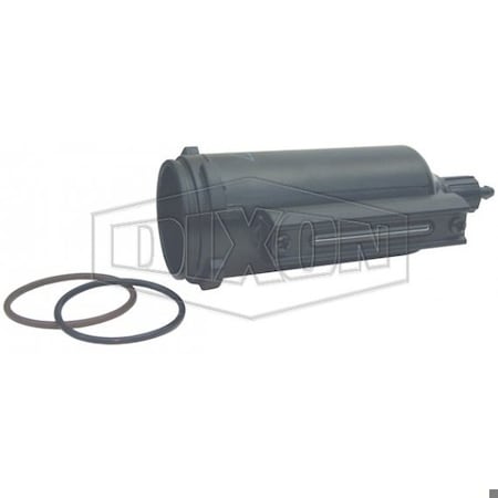 Dixon METAL BOWL W/SIGHT GLASS & MANUAL DRAIN FOR GRP-96-636